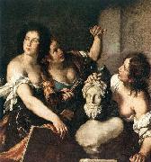 STROZZI, Bernardo Allegory of Arts oil painting reproduction